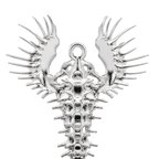 Hybridxlab Spine Flytrap Specimen Necklace