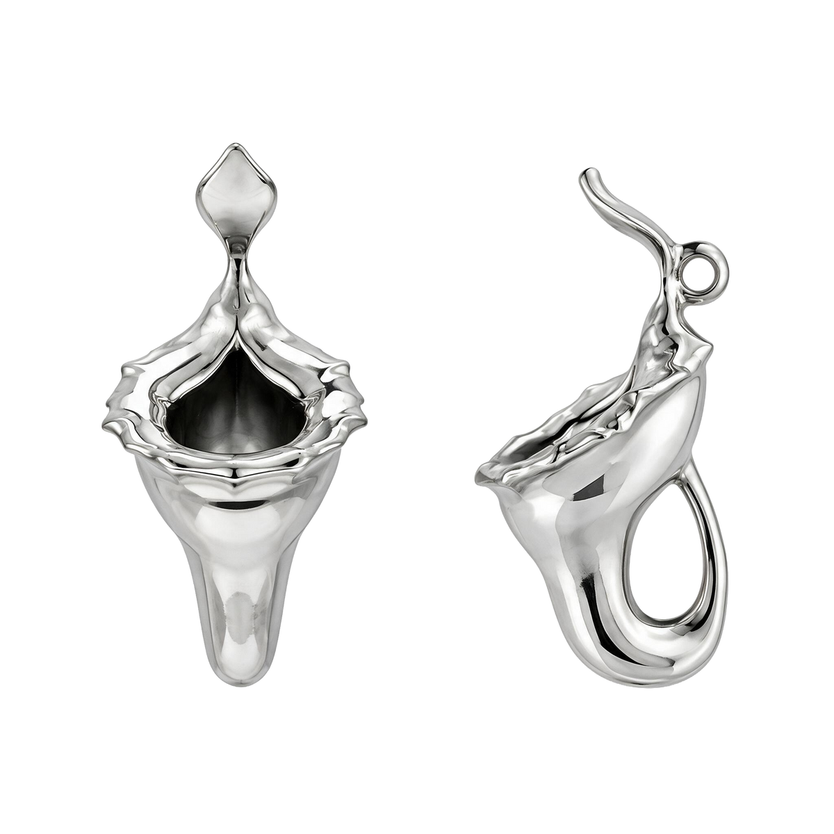 Hybrid Pitcher Metal Earring