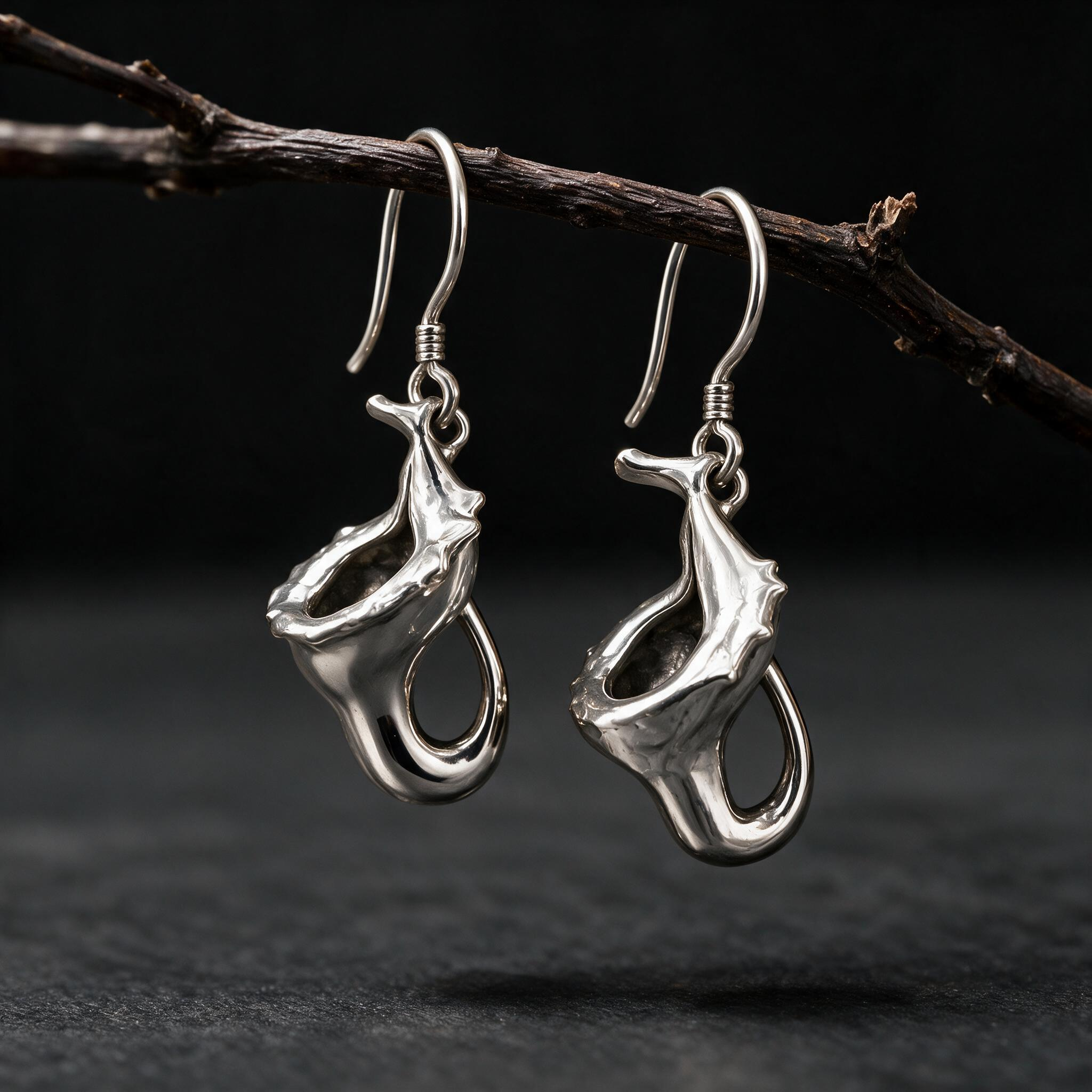 Hybridxlab Nepenthes Hybrid Specimen Earrings