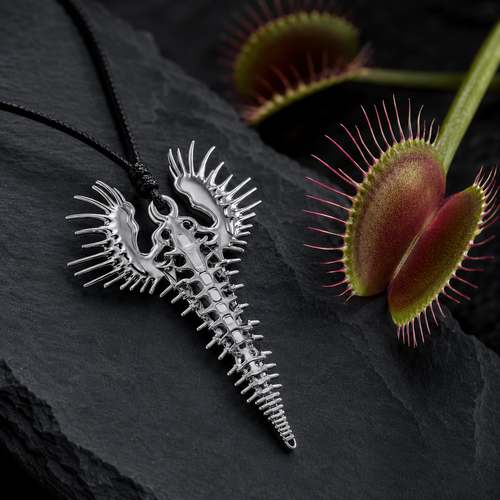 Hybridxlab Spine Flytrap Specimen Necklace