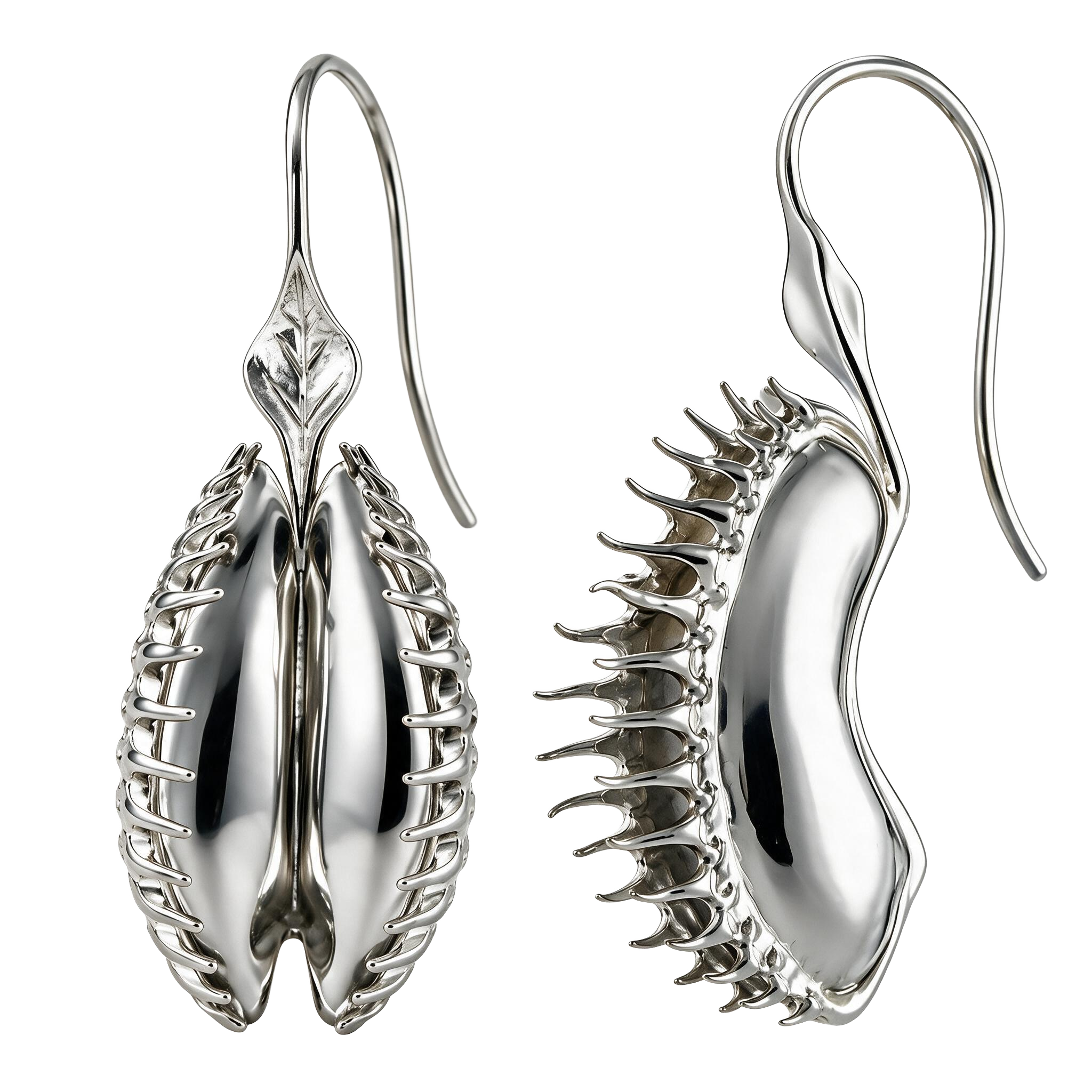 Hybridxlab Venus Flytrap Specimen Earrings