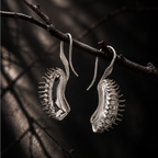 Hybridxlab Venus Flytrap Specimen Earrings